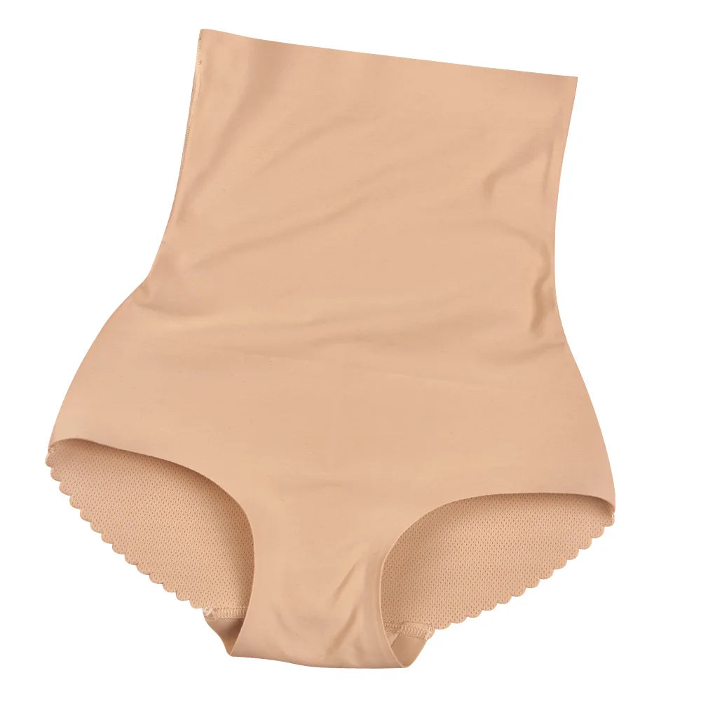 Women’s Tummy Control Body Shaper – Padded Butt Lifter Briefs Slimming Lingerie Panties