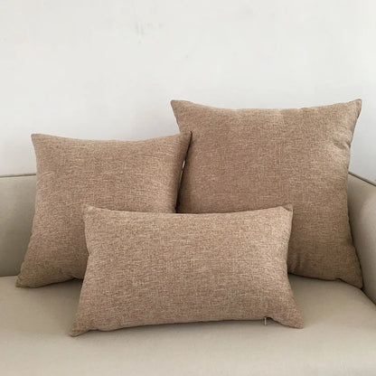 Sofa Cushion Cover – Decorative Throw Pillow Case for Home & Hotel, Multiple Sizes 30x50–60x60 cm