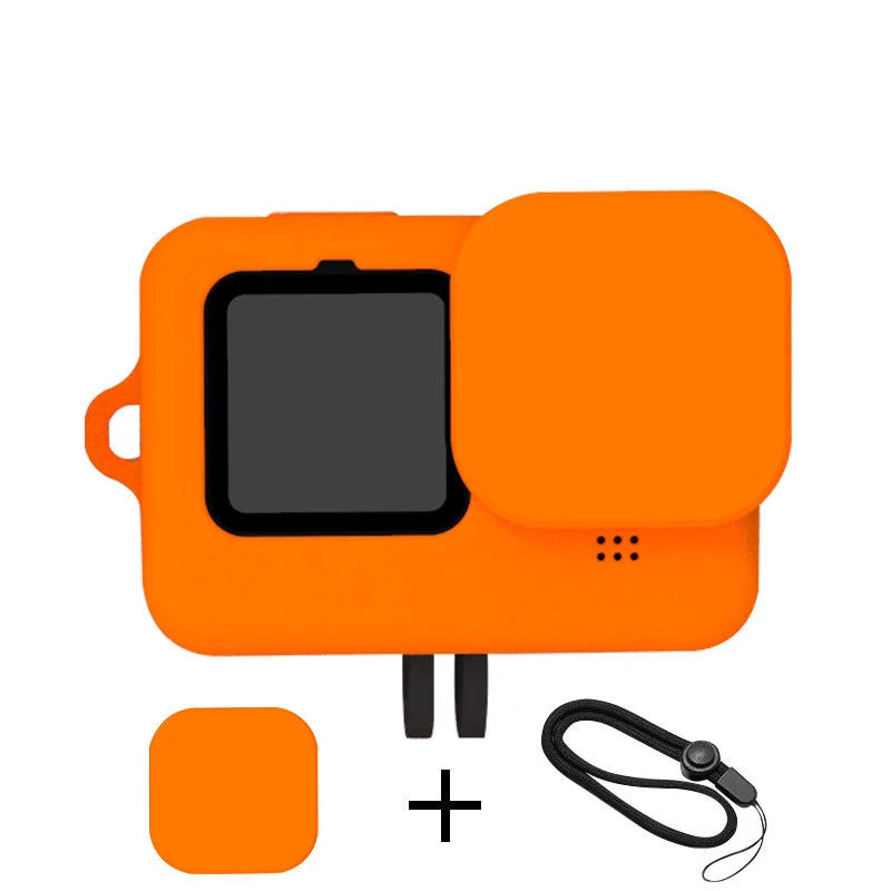 Soft Silicone Protective Case for GoPro Hero 9–13 Black – Rubber Housing Shell Accessory
