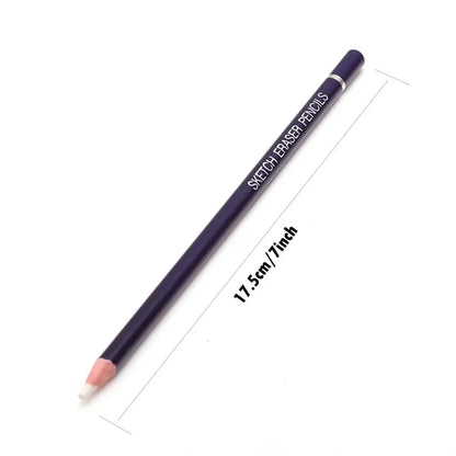 Pen Style Eraser Pencil - Rubber for Detail Revision and Highlighting - Manga Design Drawing Art Supplies - Set of 6