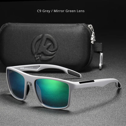 KDEAM Ultra-Light Polarized Sports Sunglasses for Men & Women – TAC 1.1mm Lens, Category 3 Driving Sun Glasses