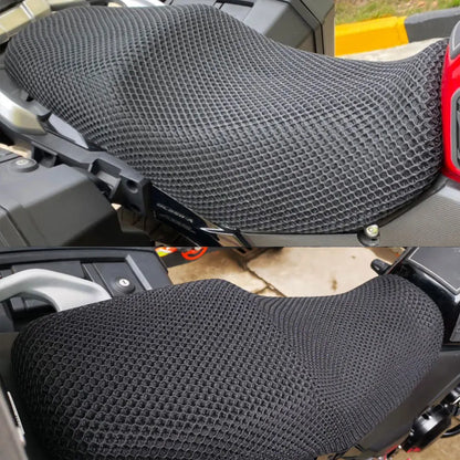 Suzuki V-Strom DL250/DL650/DL1000 Seat Cover – Durable Nylon Motorcycle Saddle Cushion Protector for All Models