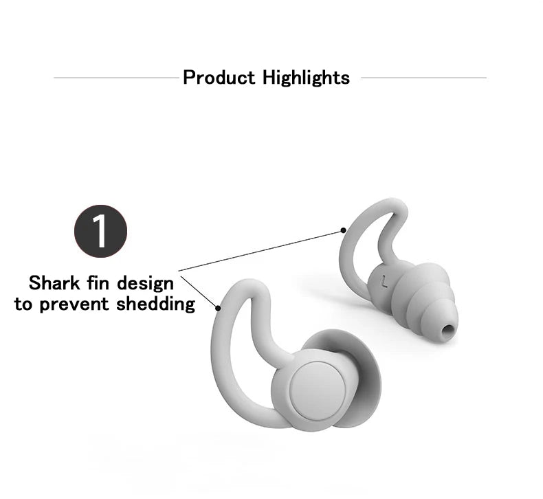 Universal Sleep Earplugs – Noise Reduction Ear Plugs for Comfortable Rest & Noise Blocking