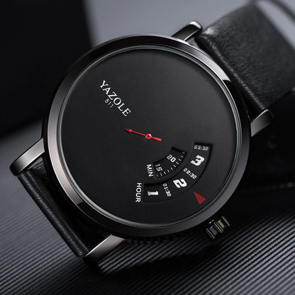 UTHAI CQ57 Men’s Quartz Wrist Watch – Leather Strap, Sport Business Casual, Waterproof, Top Brand, New 2020