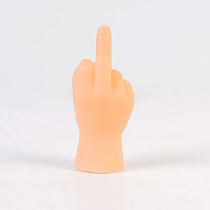 Simulation Mini Silicone Hands – Funny Finger Puppet Toys for Pranks, Cats & Novelty Teasing