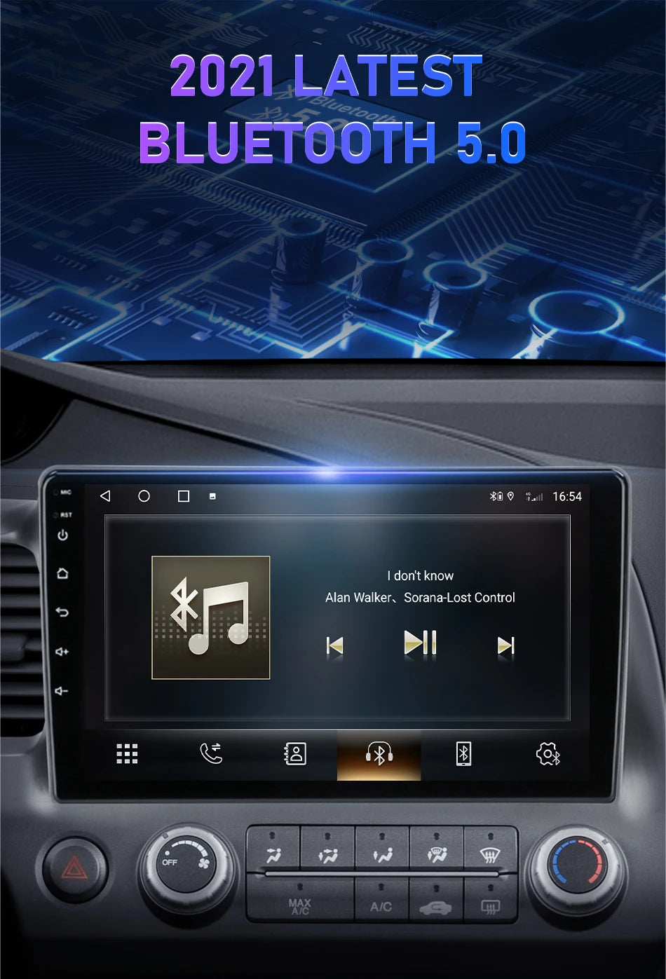 Srnubi 2DIN Car Radio Android 12 – Universal 7"/9" CarPlay Multimedia Player for Nissan, Honda, Toyota, Lada, Volkswagen, Hyundai