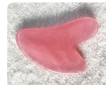 Heart Shape Beeswax Gua Sha Massage Tool – SPA Scraping Face Massager & Acupuncture Guasha Board