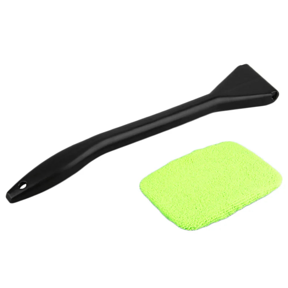 Long Handle Car Front Windshield Defogging Brush | Household Glass Cleaning Tool | Dust Removal & Car Cleaning Brush