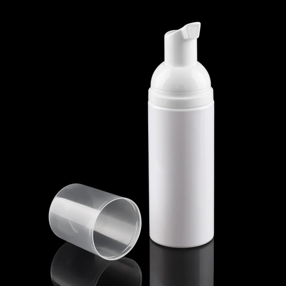 Foaming Soap Dispenser Bottles – 30/50/60/80ML Plastic Pump Bottles for Shampoo, Lotion & Shower Gel