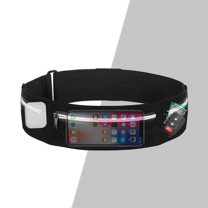 CWIKLES Belt Bag for Running - Waterproof Mobile Phone Fanny Pack for Men & Women, Gym, Jogging & Sport Waist Bag