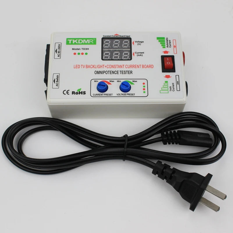 TKDMR 0-330V Smart-Fit Voltage Tester – Manual Adjustable TV LED Backlight & Current Control for LED Lamp Beads