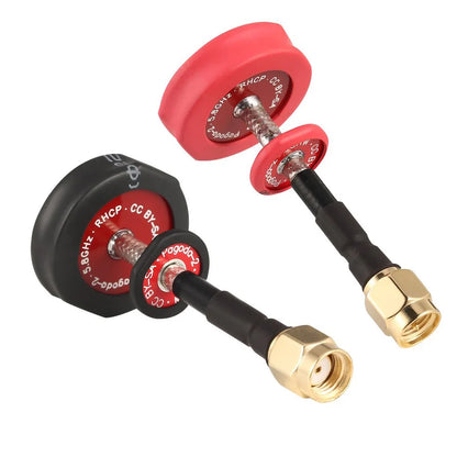 Pagoda 2 / Triple Feed Patch 5.8G 5dBi 50W FPV Flat Panel Antenna: Omnidirectional Omni LHCP/RHCP SMA/RP-SMA
