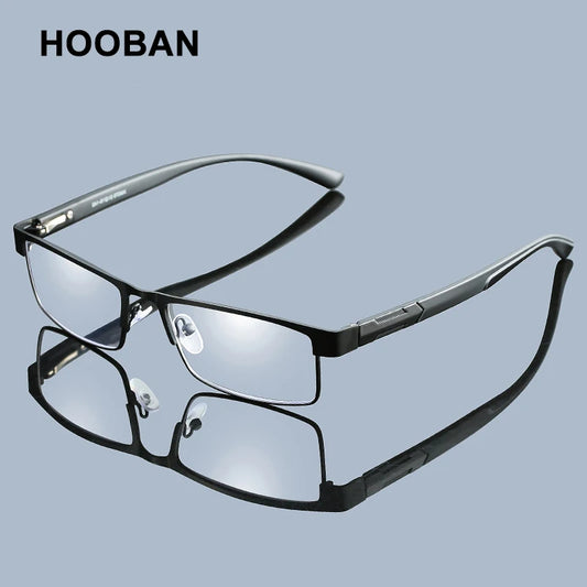 High-Quality Stainless Steel Reading Glasses for Men & Women – Fashion Presbyopic & Anti-Blue Light Eyewear