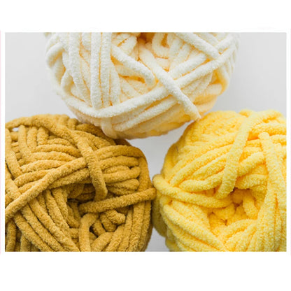 50g/Ball DIY Knitting Yarn – Soft Wool for Baby Scarf, Hat, Chunky Crochet Thread