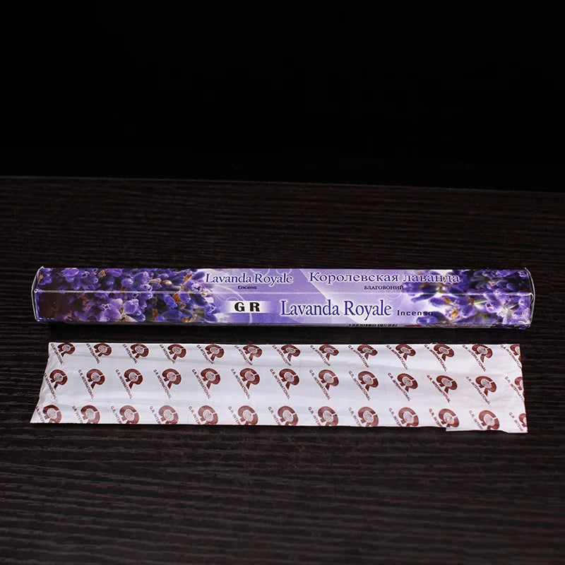20 Sticks Indian Incense – White Sage, Lavender, Yoga & Sea Breeze Scents for Meditation, Air Purification & Aromatherapy