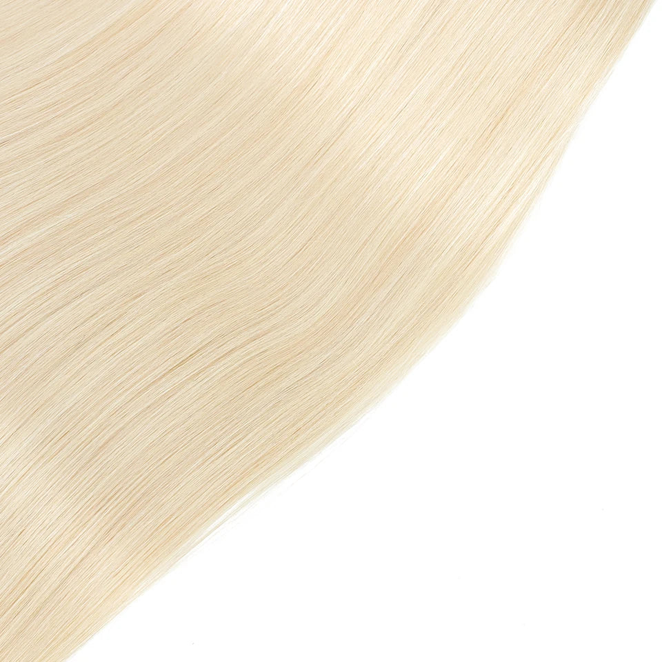 26" Ombre Straight Synthetic Hair Extensions – Smooth Weaving, Full Blue Hair Bundles from Root to End