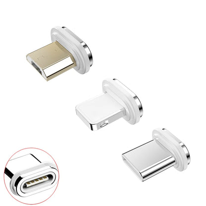 10th Gen Magnetic Charging Adapter - Fast Charge Plug for iPhone, Samsung, Huawei & Xiaomi Devices