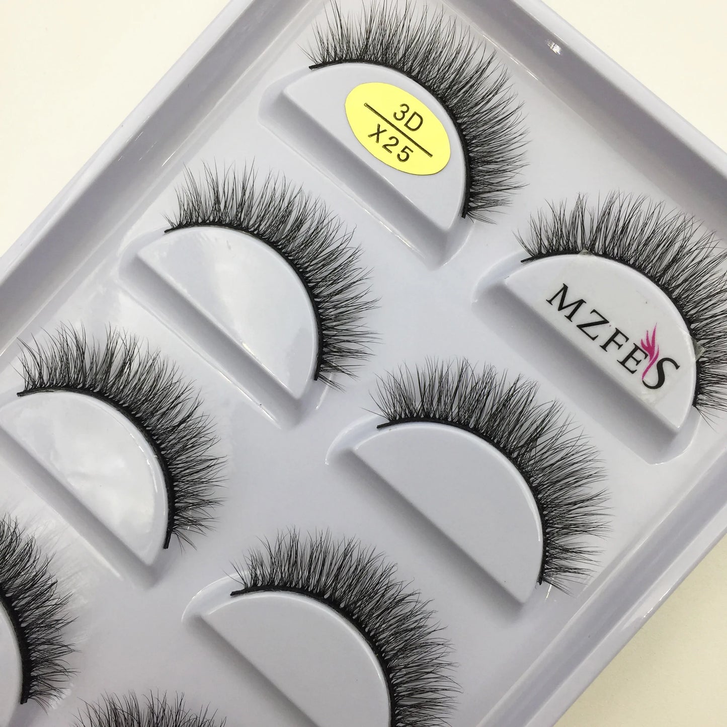 38 Styles 5 Pairs 3D Mink False Eyelashes – Natural Fake Lashes Makeup Beauty Tools