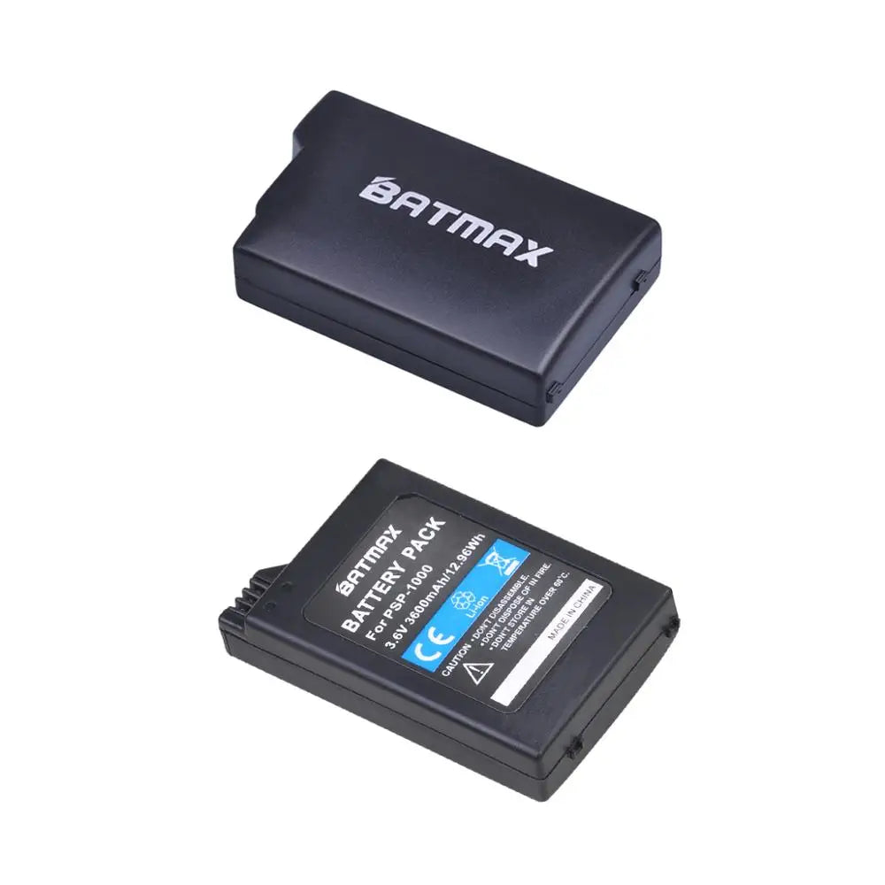 Batmax 3600mAh PSP1000 Battery — Replacement PSP-1000 Power Pack for Sony PlayStation Portable (1001-1006)