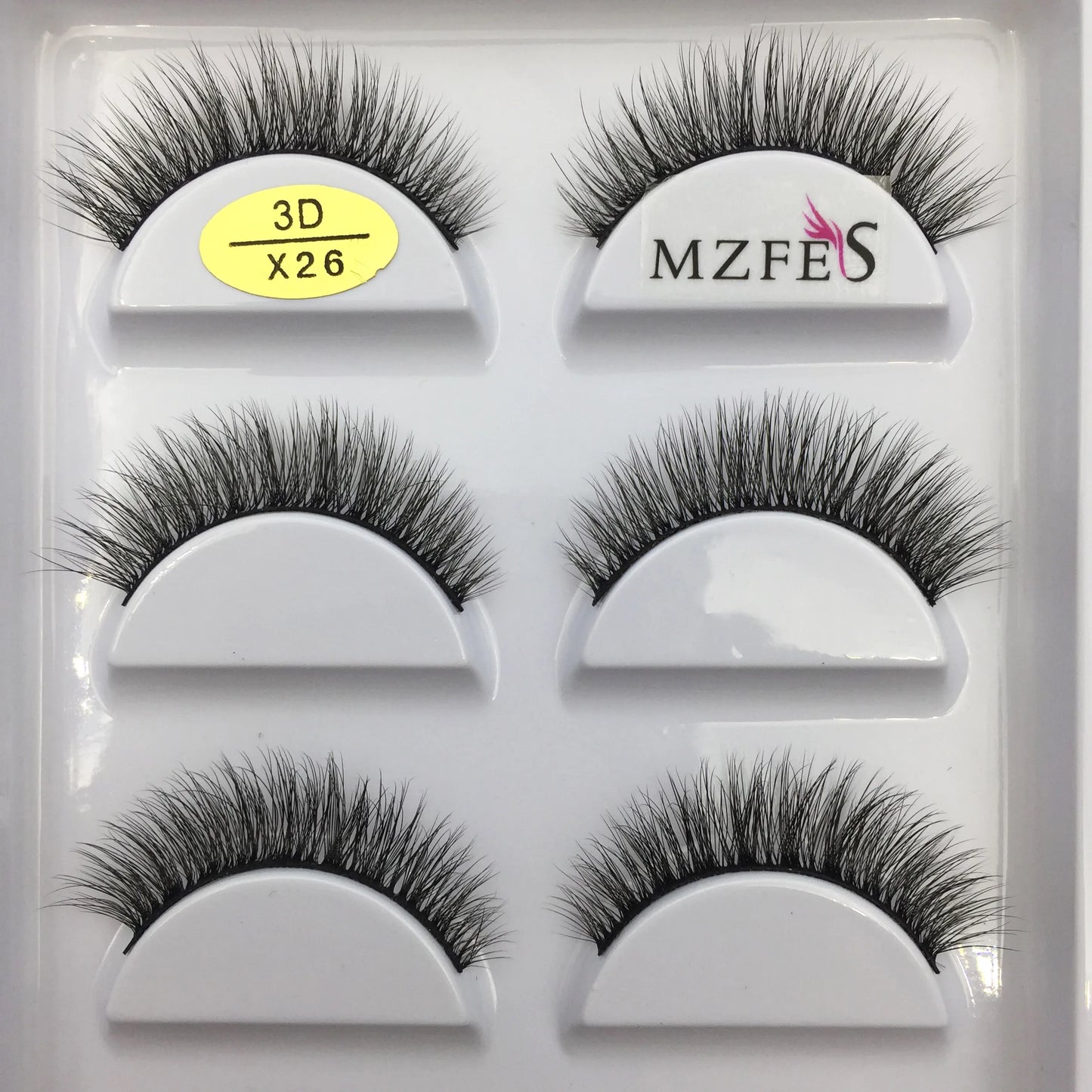 38 Styles 5 Pairs 3D Mink False Eyelashes – Natural Fake Lashes Makeup Beauty Tools