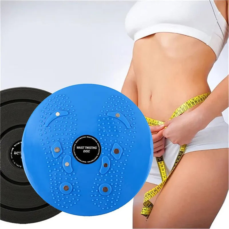 Magnet Waist Twisting Disc Fitness Balance Board - Weight Loss Trainer with Magnetic Massage - Wriggling Plate Twister Exercise Equipment