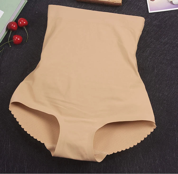 Women’s Tummy Control Body Shaper – Padded Butt Lifter Briefs Slimming Lingerie Panties