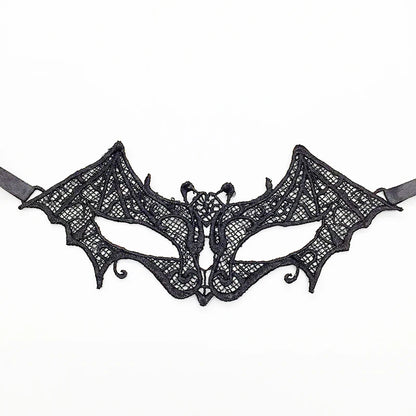 Sexy Lace Eye Mask for Women — Venetian Masquerade, Halloween & Carnival Half-Face Cosplay Party Mask