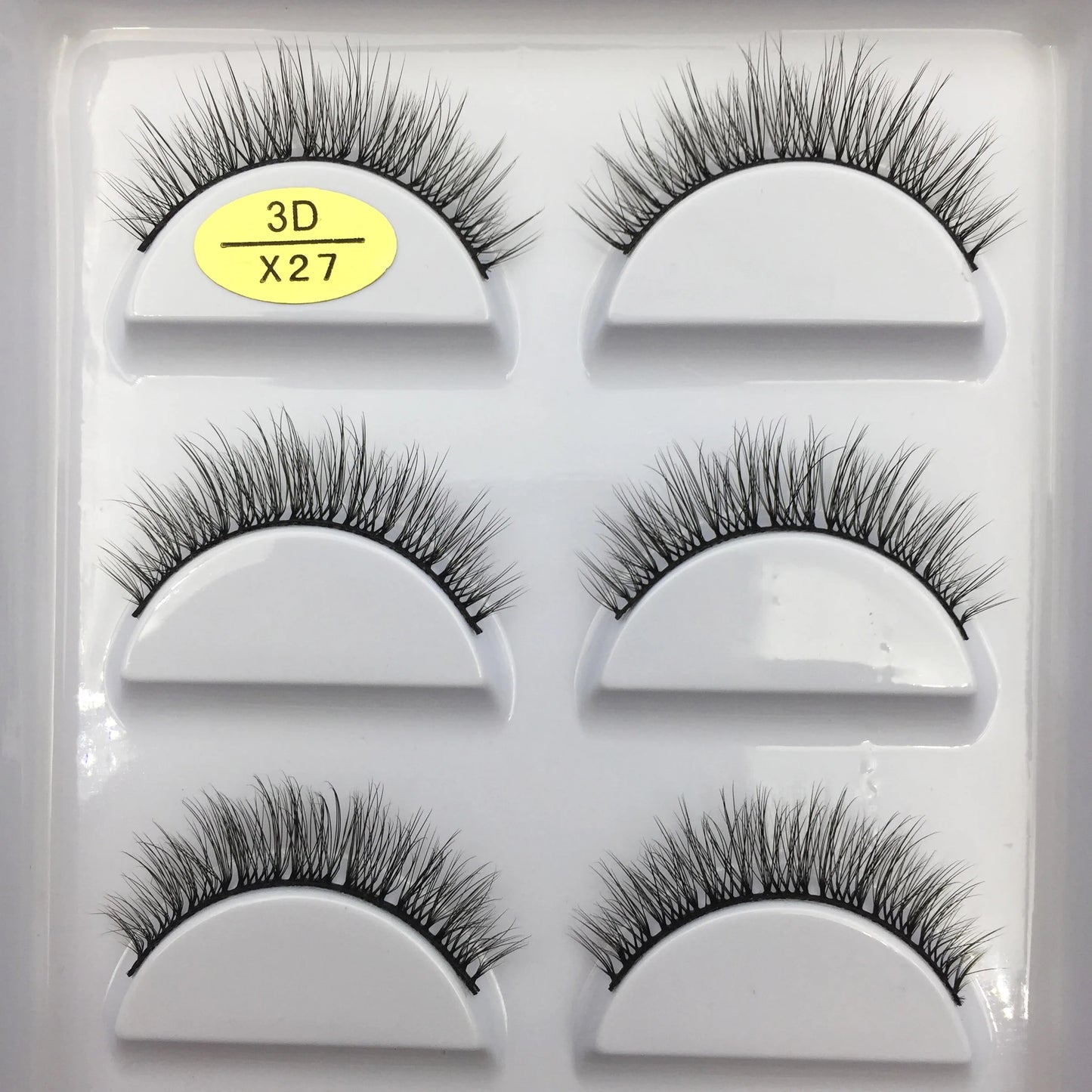 38 Styles 5 Pairs 3D Mink False Eyelashes – Natural Fake Lashes Makeup Beauty Tools