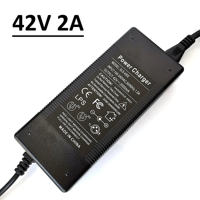 42V 2A Power Charger Adapter for Xiaomi M365 1S Pro Electric Scooter | Compatible with Ninebot ES1/ES2/ES4 | EScooter Parts