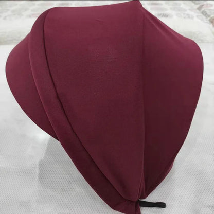 Baby Car Seat Sun Canopy - Universal Adjustable Safety Seat Sunshade with Support Rod for Infant Basket