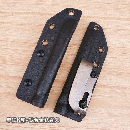 EDC Titanium Alloy Crowbar — Multifunction Outdoor Camping Hand Tool