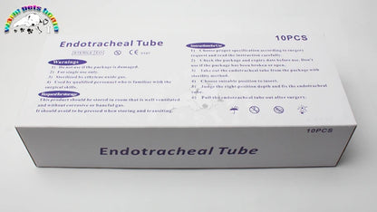 Disposable Veterinary Endotracheal Tube with Cuff – Sterile Tracheal Tube for Animal Use