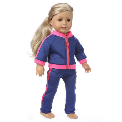 18-Inch Girl Doll Winter Coat – Jacket Outfit for 43cm Newborn Baby Dolls