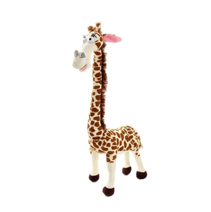 20-35cm Madagascar Plush Toy Set — 6 Styles Soft Stuffed Animal Dolls: Giraffe, Hippo, Lion, Penguin, Zebra, Lemur, Kids Gift