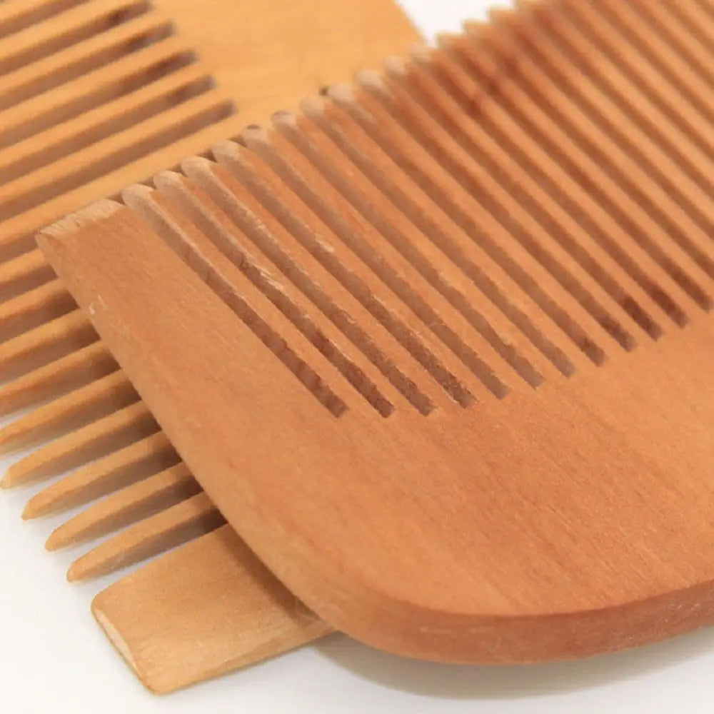 Anti-Static Engraved Wooden Hair Comb – Eco-Friendly Stylish Grooming Comb for Daily Use