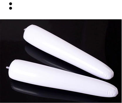 2PCS Plastic Shoe Hangers – Inflatable Long Boot Holders, 32cm & 50cm Shoe Stand, Stretcher, Support & Shaper Shoe Trees