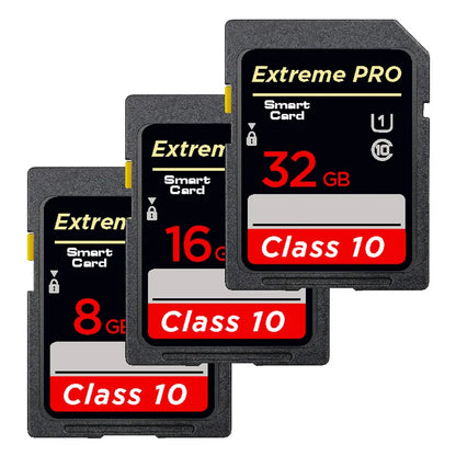 High-Speed Class 10 SD Card – 8GB, 16GB, 32GB, 64GB, 128GB, 256GB for Camera, SDA1HC & SDA1XC Flash Memory Card