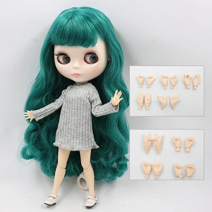 ICY DBS Blyth Doll – 1/6 Joint Body BJD Anime Doll, 30cm White Skin Matte Face Special Combo Toy