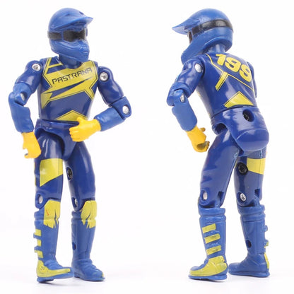 1/18 Scale 3.75" Motorcycle Racer Action Figure – Villopoto #5, Dungey #199, Pastrana Bike Model Collectible Toy