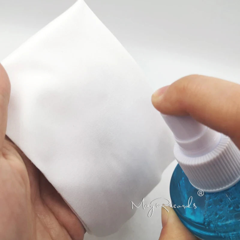 200ml LP/CD Vinyl Record Cleaner – Anti-Static Dust Removal Spray with Flannel Cloth for Professional Cleaning