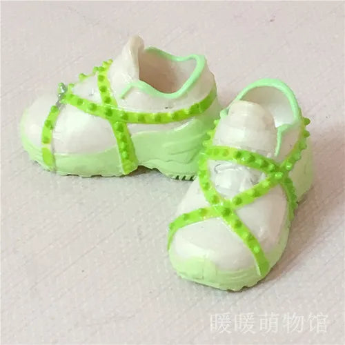 Original Rainbow School Doll – Multi-Style Shoes & DIY Dress-Up Accessories for Girls