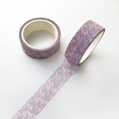 Green Plant Floral Washi Tape – DIY Decorative Adhesive for Scrapbooking, School, & Handmade Crafts