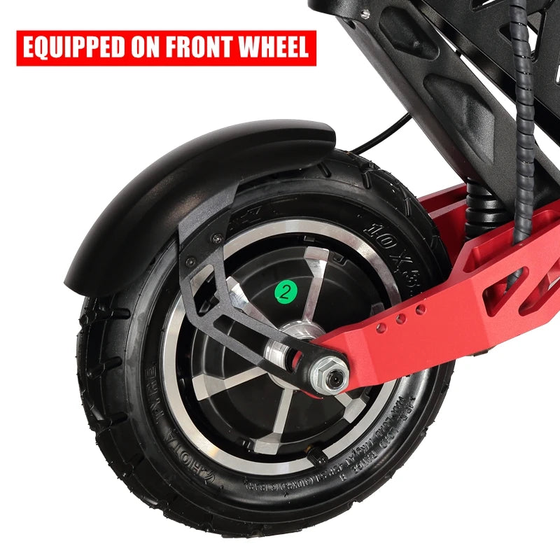Universal Electric Scooter Front & Rear Fenders - 10-Inch Mudguards for SPEEDUAL LITE, APOLLO GHOST, VDM & Kaabo Mantis