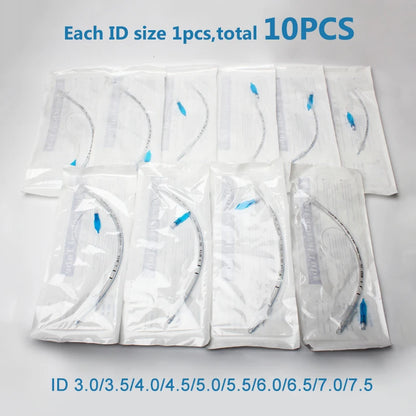 Disposable Veterinary Endotracheal Tube with Cuff – Sterile Tracheal Tube for Animal Use