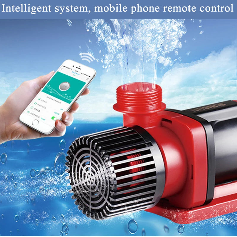 SUNSUN JDP DC Water Pump - Silent Submersible Pump for Marine Reef Aquariums, Wifi, 100-240V
