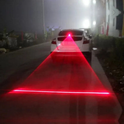 Car Auto LED Laser Fog Light - Vehicle Anti-Collision Taillight Brake Warning Lamp for Cool Rear Fog Effect
