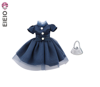 Slim 26cm BJD Doll for Girls – 13 Movable Joints with Princess Outfit, Blue Eyes & Eyelash Accessories