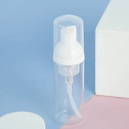30 Pcs Plastic Foam Pump Bottles - 30ml/50ml/60ml/100ml Empty Face Cleaner & Cosmetic Dispensers, Refillable Soap & Hand Sanitizer Bottles