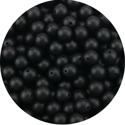 LOFCA Silicone Teething Beads - 20pcs 15mm Round Baby Chew Beads for DIY Teether Toys Infant Accessories