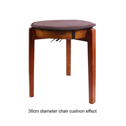 Round Chair Cushion – Candy Color Seat Pad with Drawstring, Home Decor & Office Chair Cushion, 30cm & 38cm